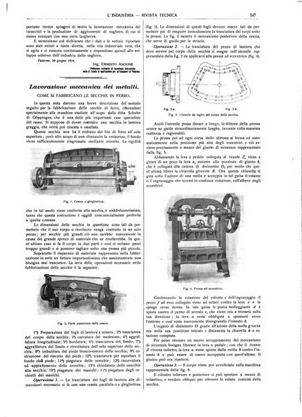 L'industria rivista tecnica ed economica illustrata