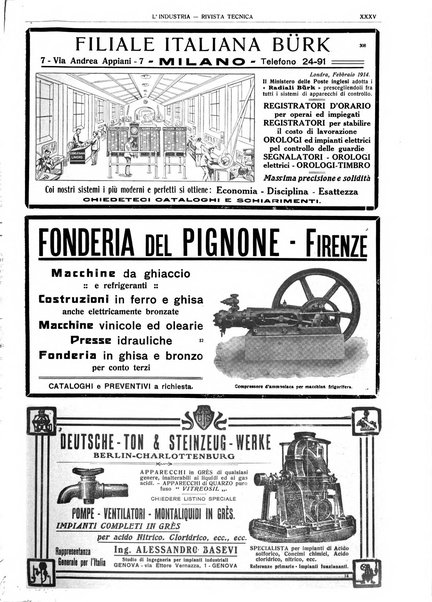 L'industria rivista tecnica ed economica illustrata