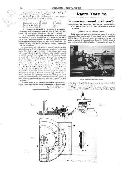 L'industria rivista tecnica ed economica illustrata