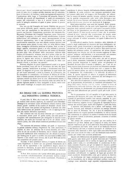 L'industria rivista tecnica ed economica illustrata