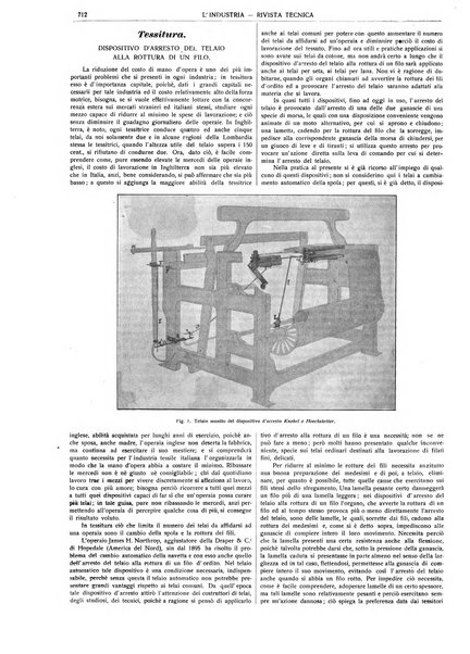 L'industria rivista tecnica ed economica illustrata