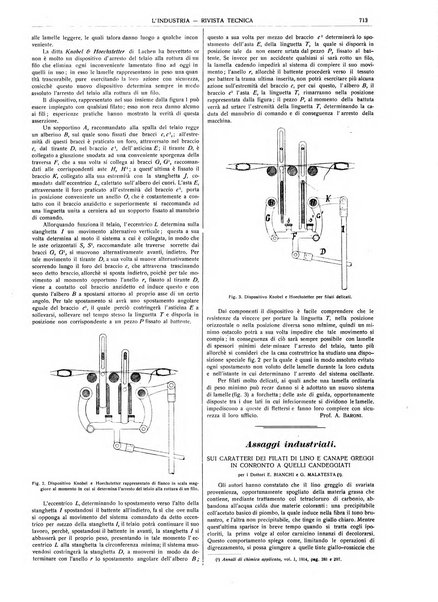 L'industria rivista tecnica ed economica illustrata