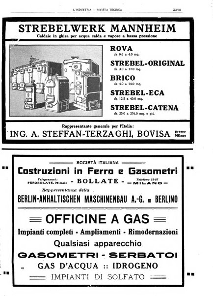 L'industria rivista tecnica ed economica illustrata