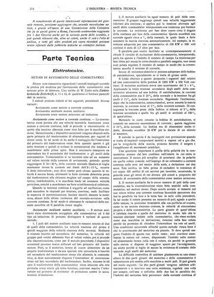 L'industria rivista tecnica ed economica illustrata