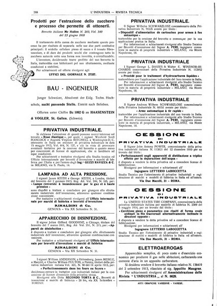 L'industria rivista tecnica ed economica illustrata