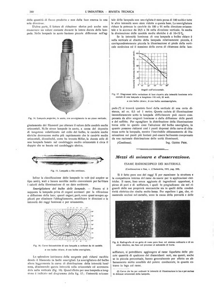 L'industria rivista tecnica ed economica illustrata