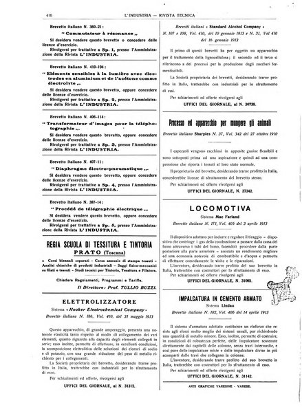 L'industria rivista tecnica ed economica illustrata