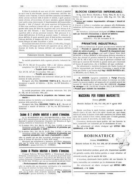 L'industria rivista tecnica ed economica illustrata