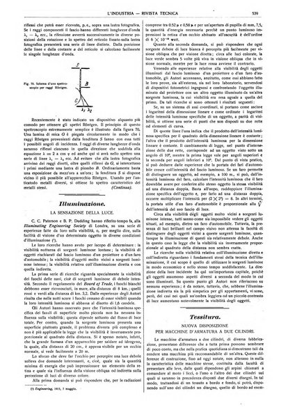 L'industria rivista tecnica ed economica illustrata