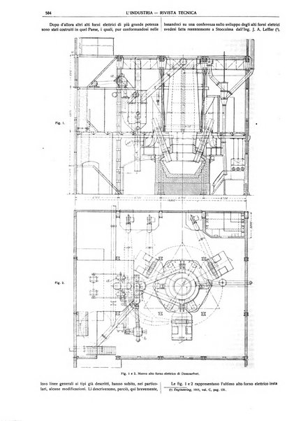 L'industria rivista tecnica ed economica illustrata