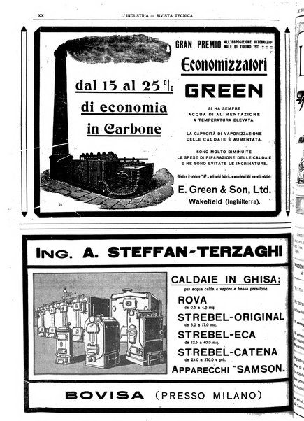 L'industria rivista tecnica ed economica illustrata