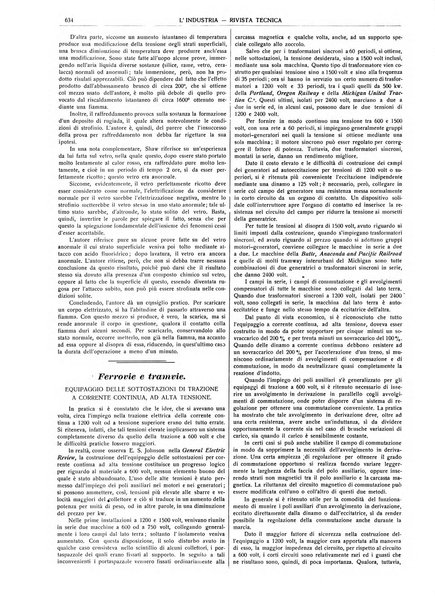 L'industria rivista tecnica ed economica illustrata