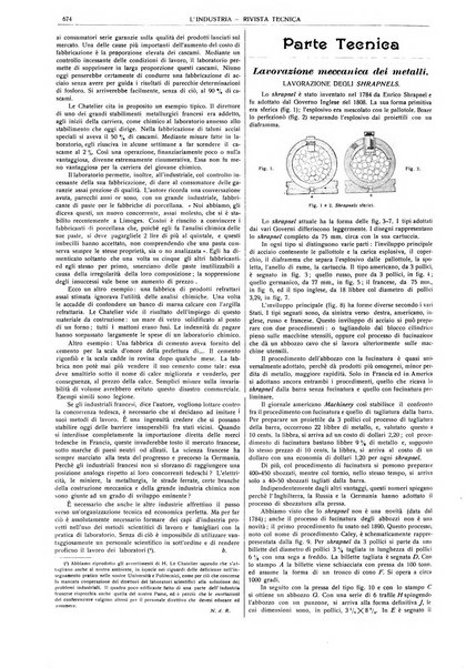 L'industria rivista tecnica ed economica illustrata