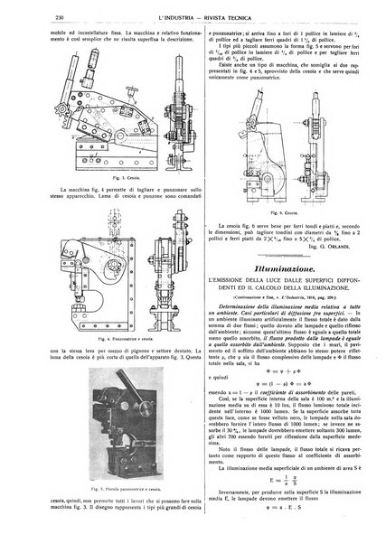 L'industria rivista tecnica ed economica illustrata