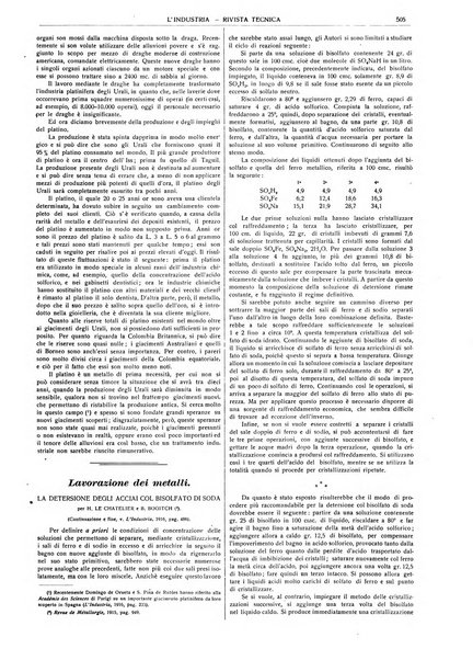 L'industria rivista tecnica ed economica illustrata