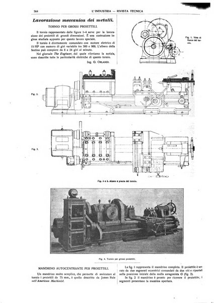 L'industria rivista tecnica ed economica illustrata