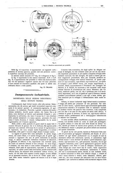 L'industria rivista tecnica ed economica illustrata