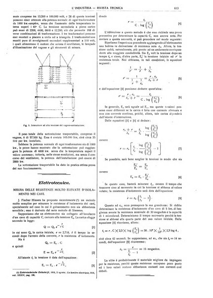 L'industria rivista tecnica ed economica illustrata