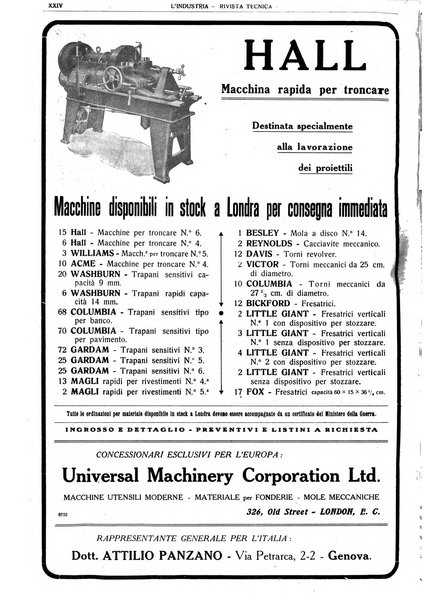 L'industria rivista tecnica ed economica illustrata