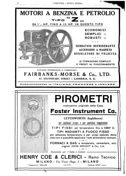 L'industria rivista tecnica ed economica illustrata