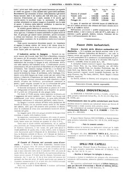 L'industria rivista tecnica ed economica illustrata