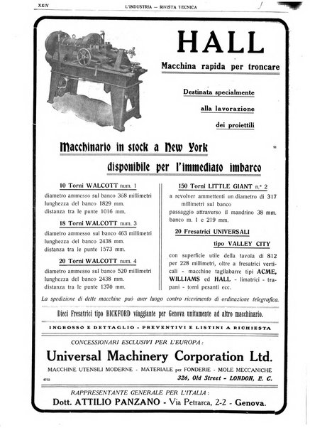 L'industria rivista tecnica ed economica illustrata