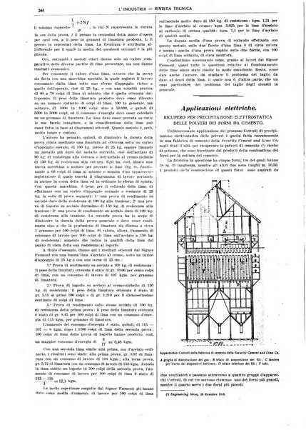 L'industria rivista tecnica ed economica illustrata