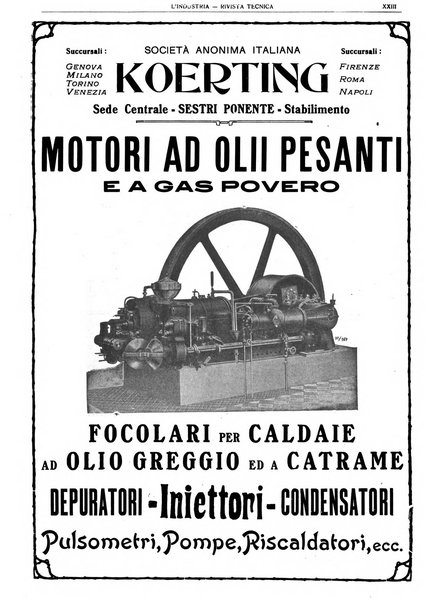 L'industria rivista tecnica ed economica illustrata