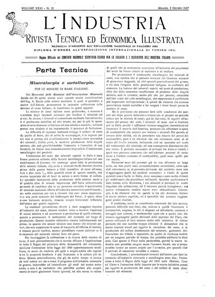 L'industria rivista tecnica ed economica illustrata