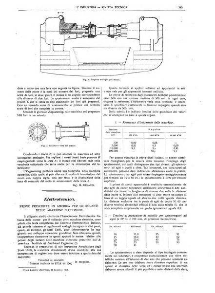 L'industria rivista tecnica ed economica illustrata