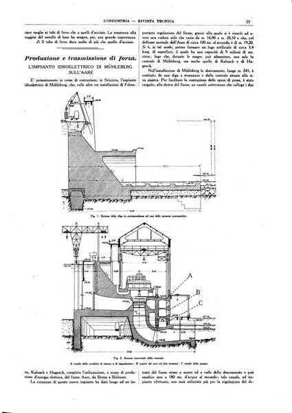 L'industria rivista tecnica ed economica illustrata