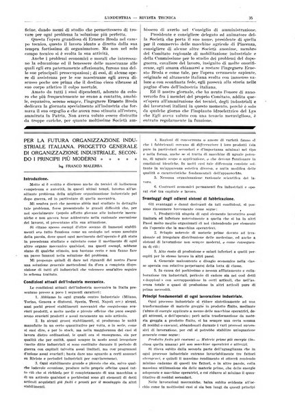 L'industria rivista tecnica ed economica illustrata