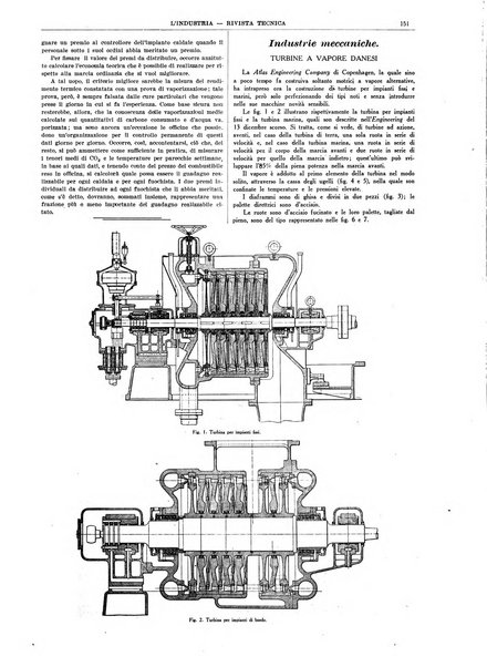 L'industria rivista tecnica ed economica illustrata