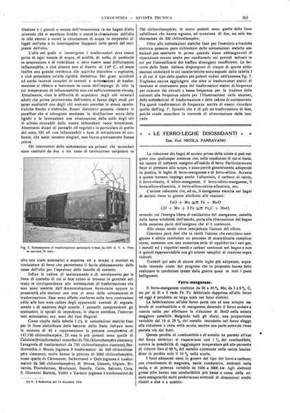 L'industria rivista tecnica ed economica illustrata