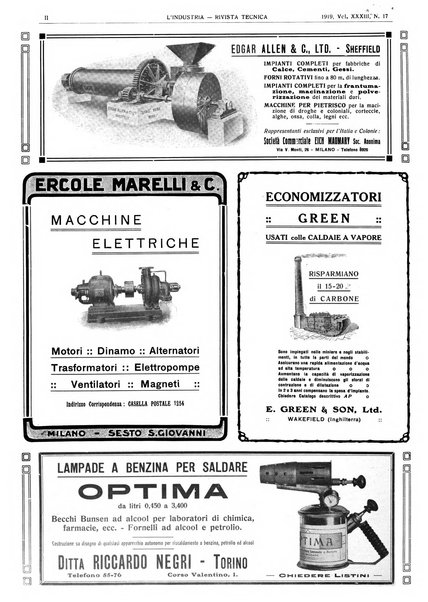 L'industria rivista tecnica ed economica illustrata