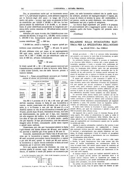 L'industria rivista tecnica ed economica illustrata