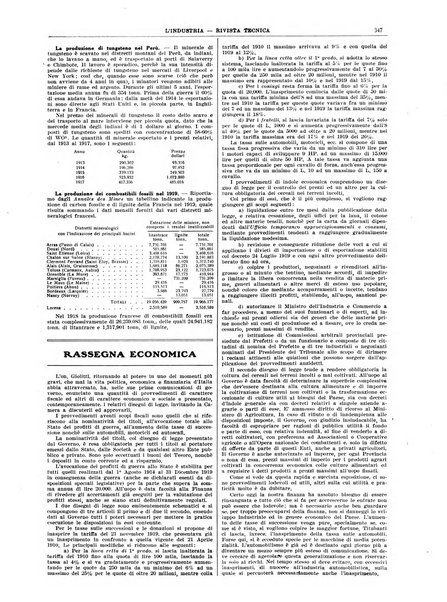 L'industria rivista tecnica ed economica illustrata