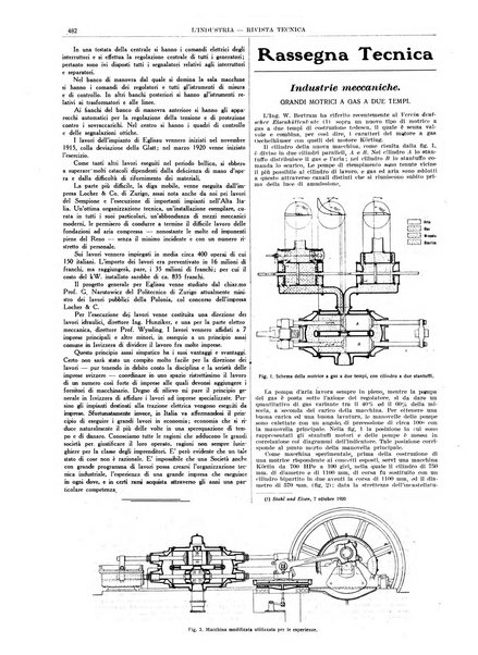 L'industria rivista tecnica ed economica illustrata