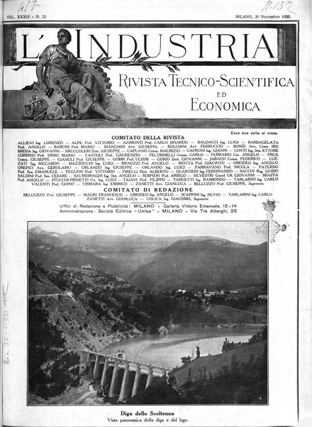 L'industria rivista tecnica ed economica illustrata