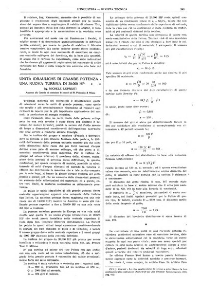 L'industria rivista tecnica ed economica illustrata