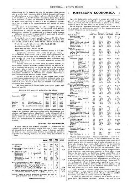 L'industria rivista tecnica ed economica illustrata