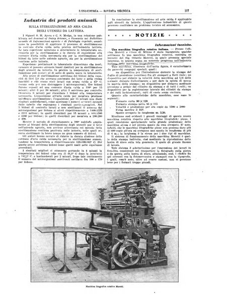 L'industria rivista tecnica ed economica illustrata