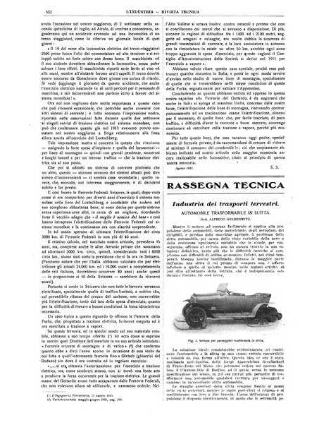 L'industria rivista tecnica ed economica illustrata