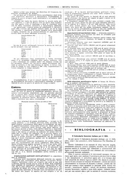 L'industria rivista tecnica ed economica illustrata