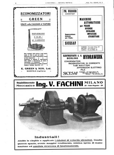 L'industria rivista tecnica ed economica illustrata