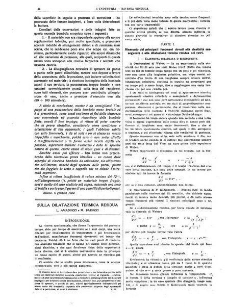 L'industria rivista tecnica ed economica illustrata