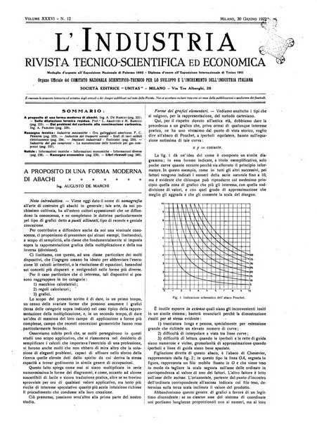 L'industria rivista tecnica ed economica illustrata