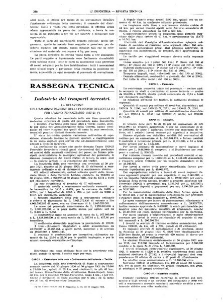 L'industria rivista tecnica ed economica illustrata