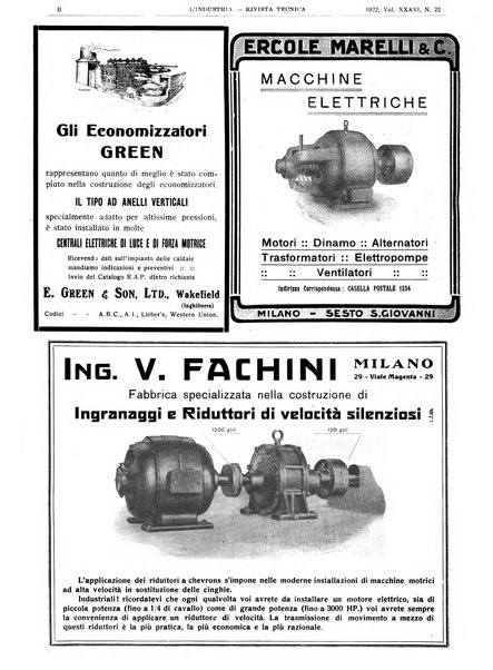 L'industria rivista tecnica ed economica illustrata