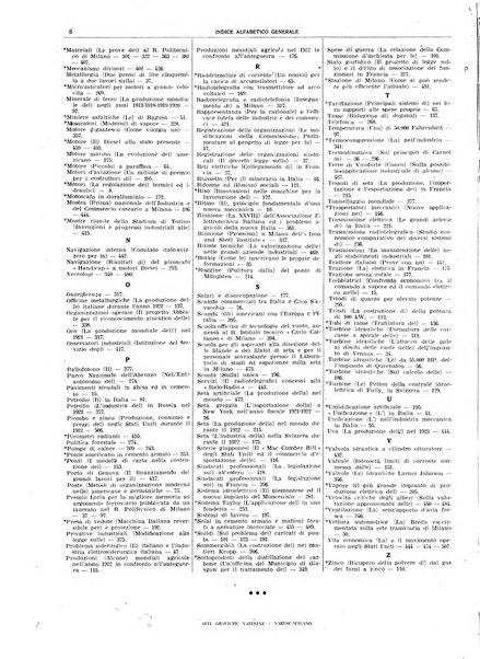 L'industria rivista tecnica ed economica illustrata